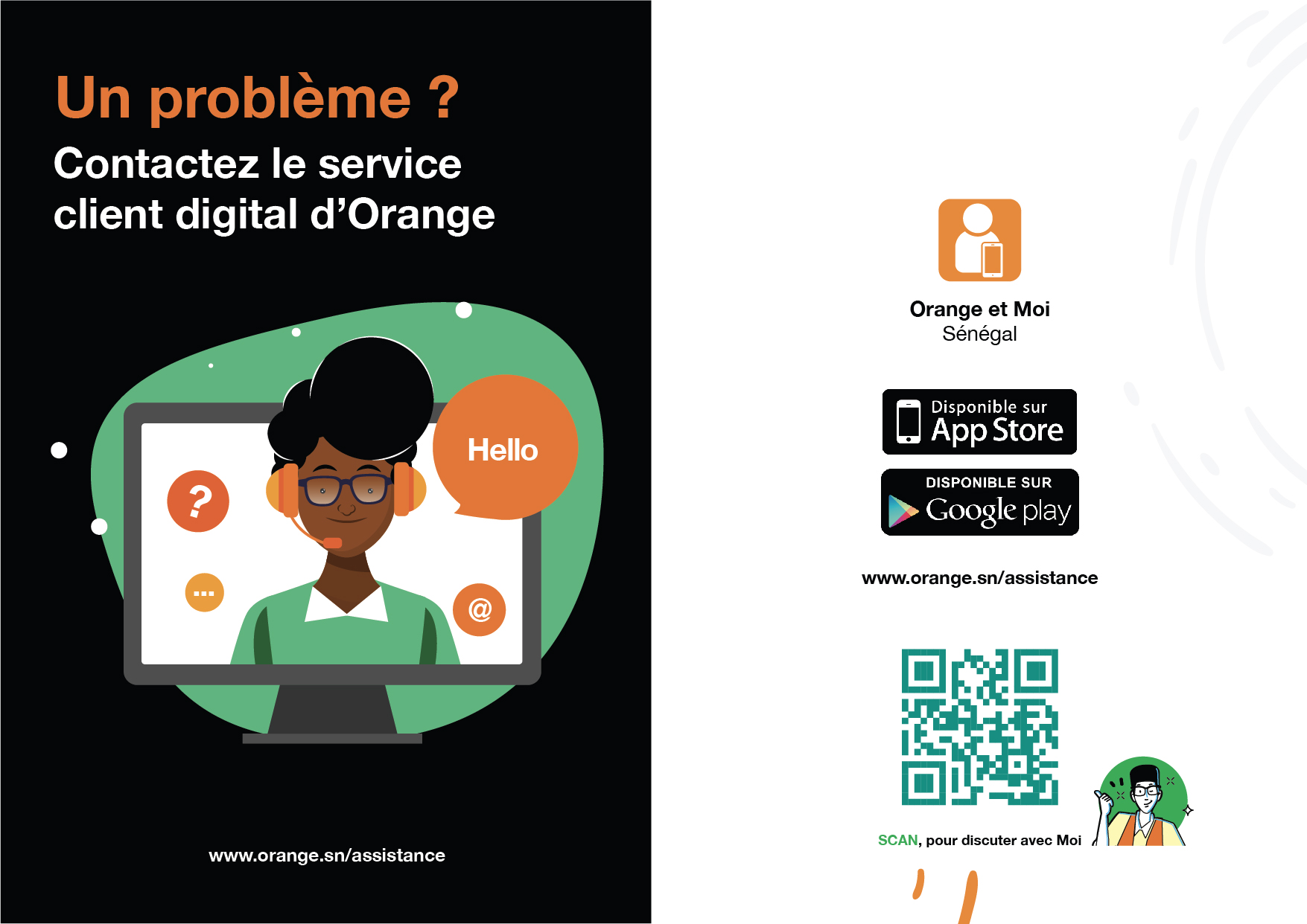 comment contacter le service client orange